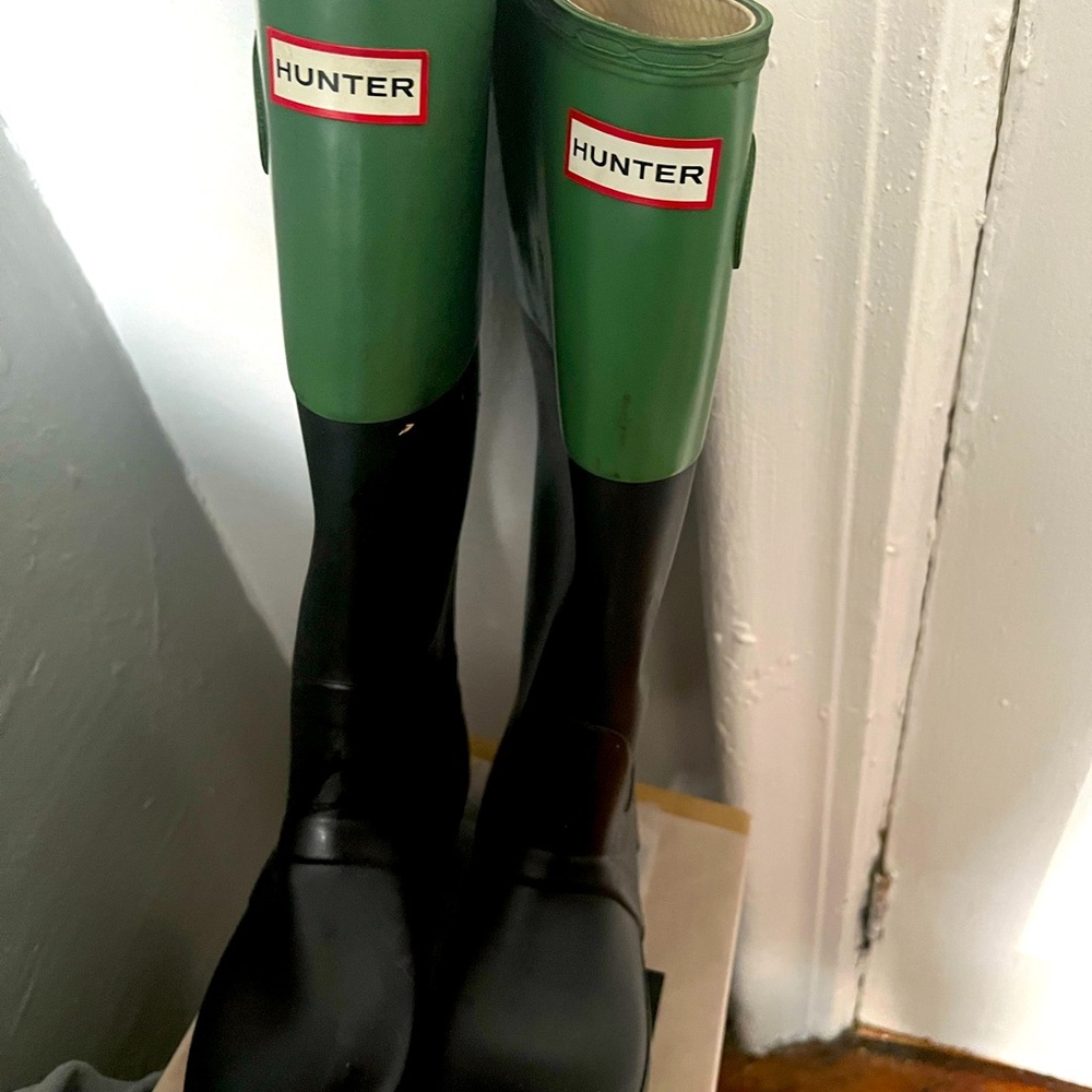 Hunter rain boots